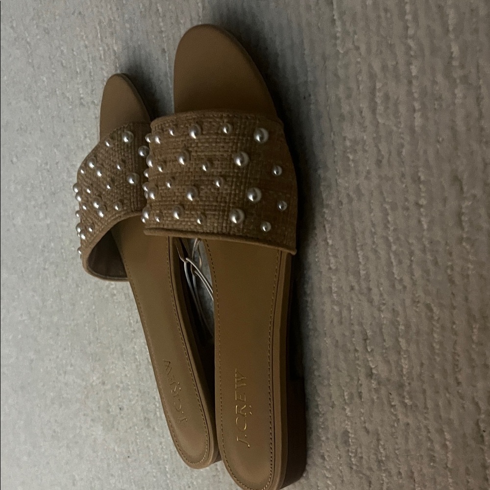 J. Crew Pearl slip on sandals - Picture 10 of 10